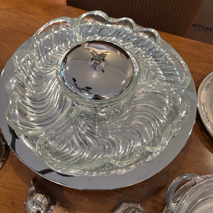 Vintage Silver Plated Grouping (Lazy Susan Platter and More) - M315