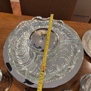 Vintage Silver Plated Grouping (Lazy Susan Platter and More) - M315