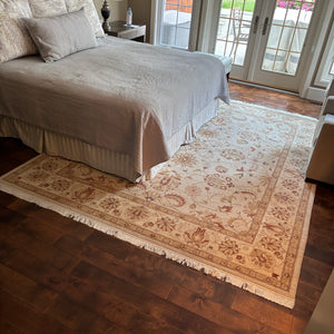 10ft x 8ft Wool Area Rug - M320