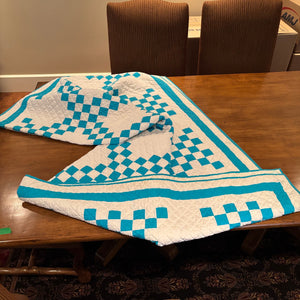 Vintage Handcrafted Double/Queen Quilt - M321