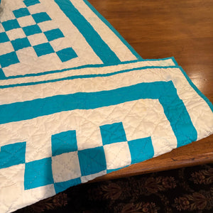 Vintage Handcrafted Double/Queen Quilt - M321
