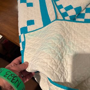 Vintage Handcrafted Double/Queen Quilt - M321