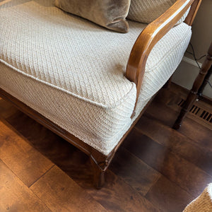 Drexel Heritage County Style Club Chair with Solid Wood Frame - M323