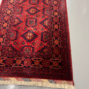 16Ft x 2Ft Vintage Wool Floor Runner - M333