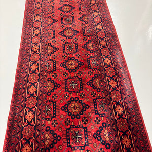 16Ft x 2Ft Vintage Wool Floor Runner - M333