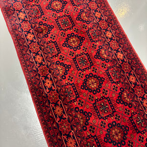 16Ft x 2Ft Vintage Wool Floor Runner - M333