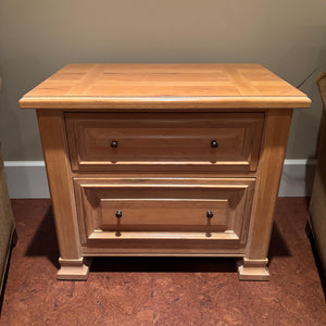 Thomasville Furniture Solid Wood 2 Drawer Night Stand - M336