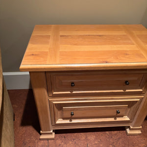 Thomasville Furniture Solid Wood 2 Drawer Night Stand - M336