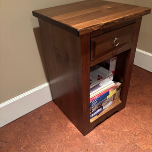 28” Tall Solid Wood Stand (contents not included) - M344
