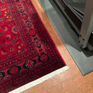 5'7" x 7'10" Vintage Afghan Wool Area Rug - M349
