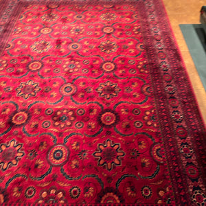 5'7" x 7'10" Vintage Afghan Wool Area Rug - M349