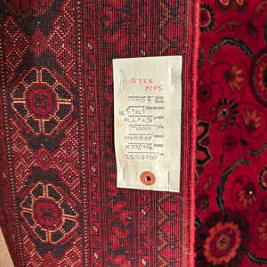 5'7" x 7'10" Vintage Afghan Wool Area Rug - M349
