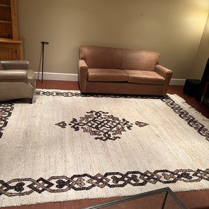 12'9 x 9'9 Vintage Ethiopian Wool Area Rug - M353