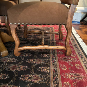 84" Long Solid Wood Dining Table with 6 Chairs - M355