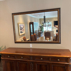60” x 40” Framed Wall Mirror - M357