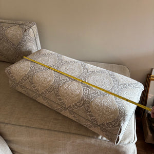 Designer Day Bed (Slipcovered Mattresses and Box Springs with 12” Thick Back Pillows) - M360
