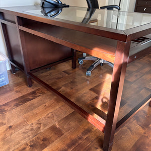 Bombay Company Style Home Office Desk and Executive Office Chair (desk and chair only) - M364
