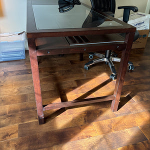 Bombay Company Style Home Office Desk and Executive Office Chair (desk and chair only) - M364