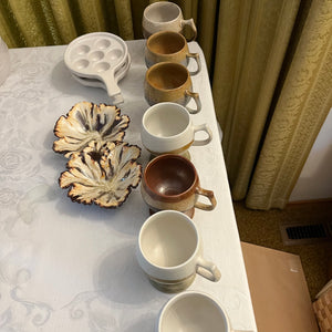 Vintage Crockery Grouping (Mugs and More) - R535