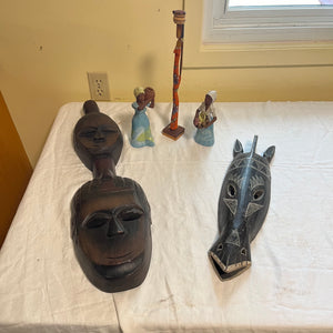 Wooden Masks and More Grouping - R544