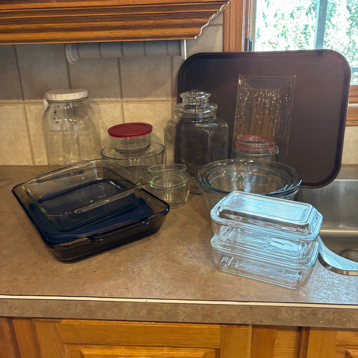 Kitchen Grouping (Glass Bowls and More) - S564