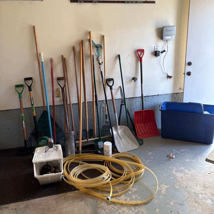 Garage Grouping (Shovels and More) - S576