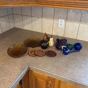 Glass Fruit and More Grouping - S598