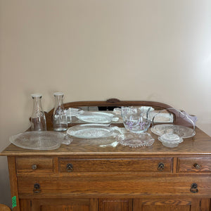 Glass Trays and More Grouping - S599