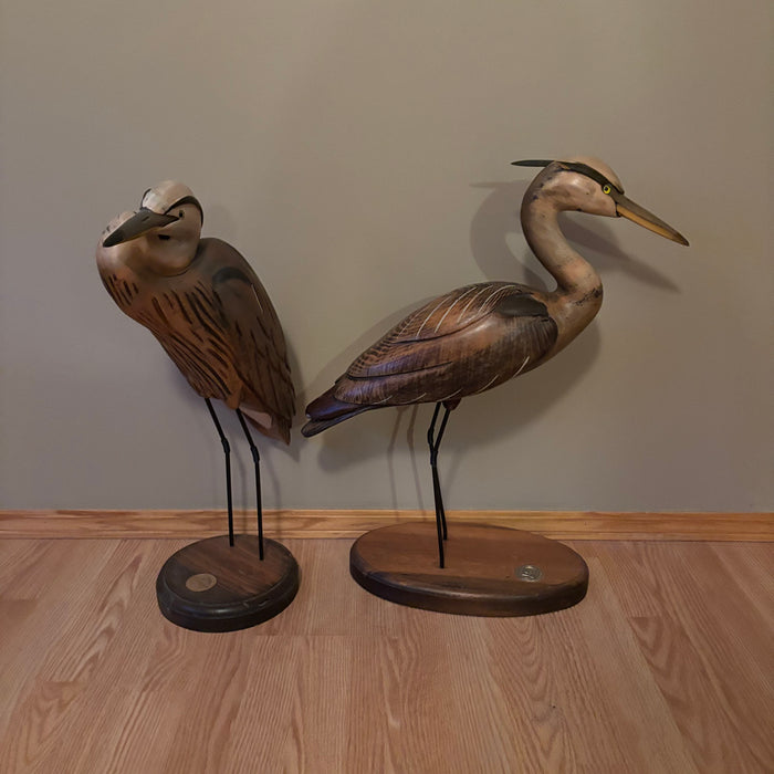 Set of 2 26" Tall Ducks Unlimited Herons - S607