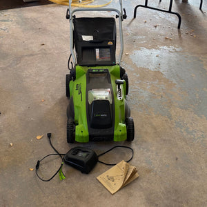 Greenwork 40 Volt Lawn Mower - S573