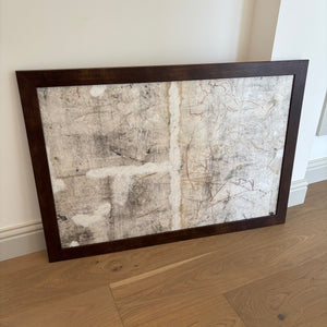 28" x 39" Framed Modern Art Print - L334