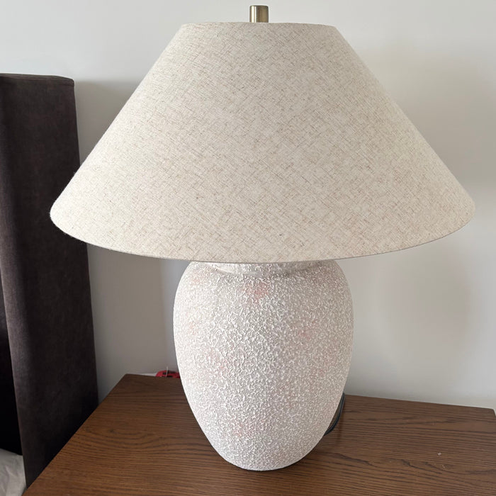28" Tall Table Lamp with Concrete Base - L342