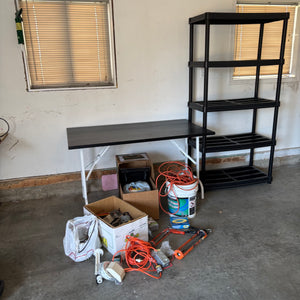 Garage Grouping (Shelf, Folding Table and More) - C509