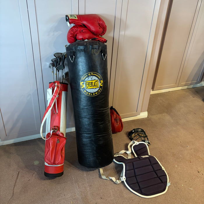 Sports Gear Grouping (Punching Bag and More) - 0465