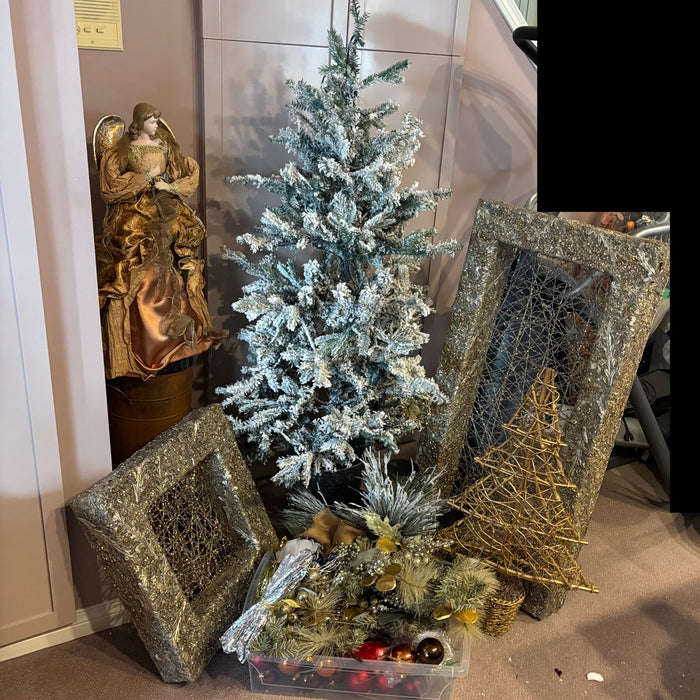 Christmas Grouping (25.5" Tall Angel and More) - O455