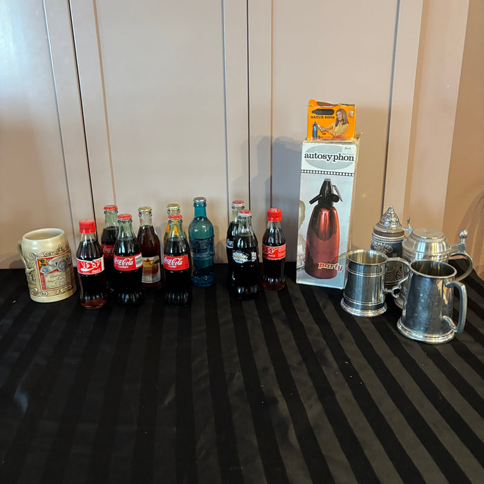 Bar Grouping (Vintage Coke Bottles and More) - 0488
