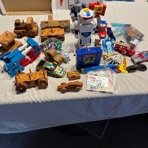 Vintage Toys Grouping (Wooden Toys and More) - 0522