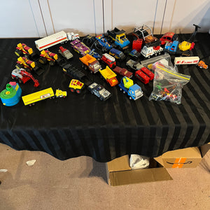 Vintage Toy Trucks and Cars Grouping - 0526