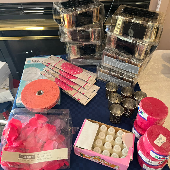 Party Supplies (Bubbles, Candle Holders  and More) - 0552