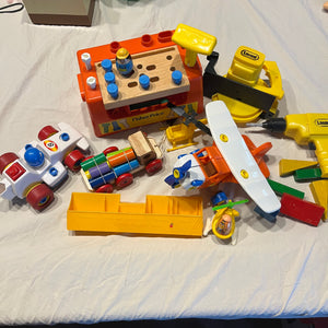Vintage Toys Grouping (Workbench and More) - 0555
