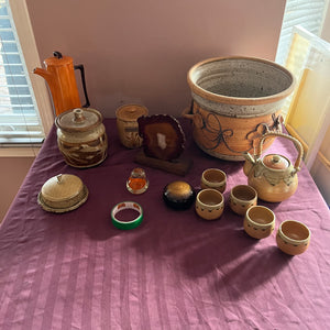 Vintage Pottery and More Grouping - 0559