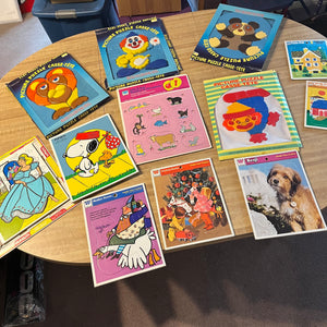 Vintage Kids Puzzles Grouping - 0563