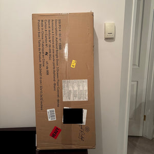 Ashland Single Door, 3 Drawer Cabinet in White - B202