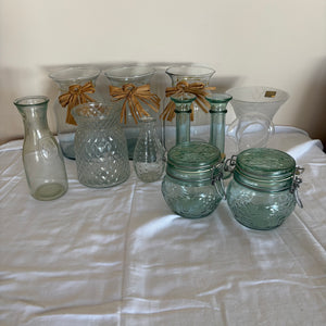 Glassware Grouping (Jars and More) - L113