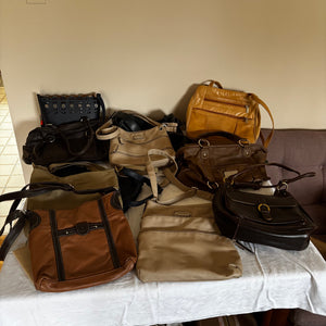 Purses Grouping (Soft Yellow Leather and More) - L160