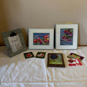 Floral Artwork and More Grouping - L196