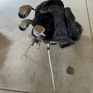 Golf clubs and bag- L643
