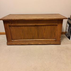 Handcrafted Cedar lined Wooden storage chest - L526