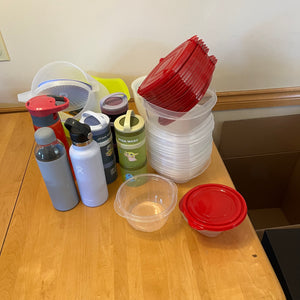 Kitchen Grouping (water bottles and more)- L644