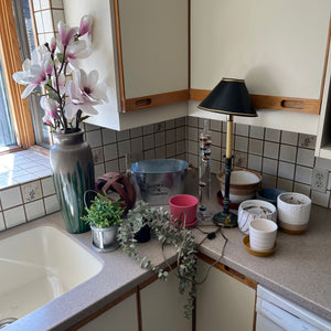 Home Decor Grouping (plant pots and more)- L648